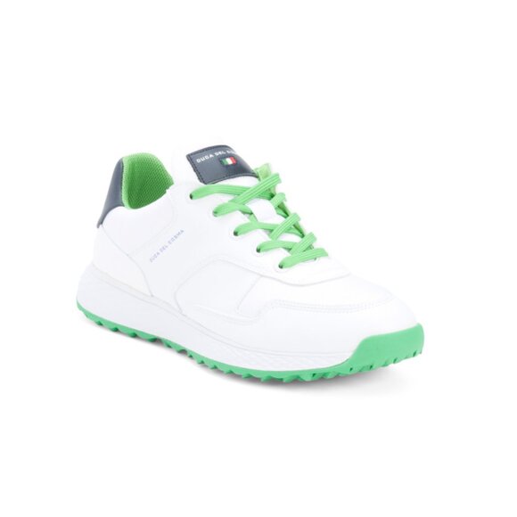 DUCA DEL COSMA White/navy Men's Made In Portugal Pagani Golf Sneakers